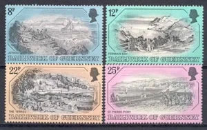 Guernsey 1982 Yvert #243/46 Paints MNH-VF - Picture 1 of 1