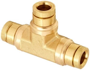 5/Pack Parker Hannifin 164PMT-4 Union Tee Prestomatic Fitting, 1/4" MADE IN USA - Bild 1 von 2