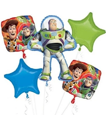 AMSCAN Toy Story Party Balloon Bouquet 5 Pieces