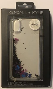 Kendall and Kylie Liquid Glitter Case- Cherries and Glitter - For iPhone X 2017 - Picture 1 of 4