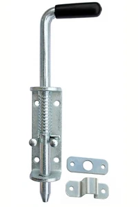 Federriegel 220/12 mm Torriegel Bolzenriegel Schlossriegel. - Bild 1 von 2