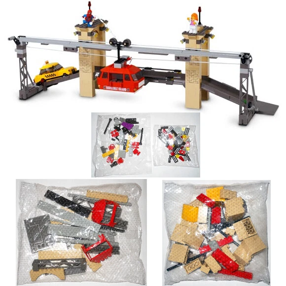 LEGO 4852 Spider-Man vs Green Goblin The Final Showdown: 4 NEW SEALED BAGS ONLY - Image 1 of 4