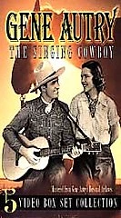Gene Autry - The Singing Cowboy Collection (VHS/EP, 5-Tape Set)