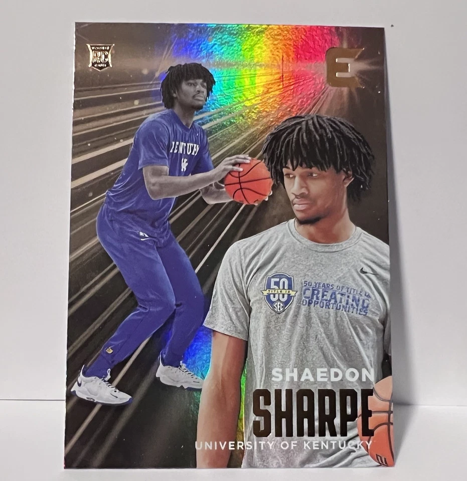 2022-23 Panini Chronicles Draft Picks - Essentials #17 Shaedon Sharpe (RC) - Image 1 of 2