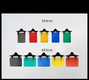 Clip-on Blinder Multicolor Glasses Accessories Specialty Occluder Shooting NEW - Picture 1 of 37