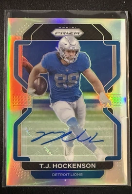 Prizm TJ HOCKENSON 2021 autógrafo automático plateado Prizm Signature🔥Lions Foto 1 de 3