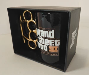 Grand Theft Auto GTA 3 Knuckleduster Mug Rare Rockstar Merchandise Collectible V - Picture 1 of 18