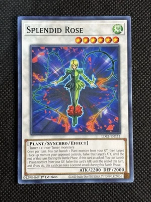 YuGiOh! - Splendid Rose LDS2-EN111 Common 1st Edition Near Mint - Image 1 of 2