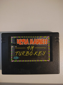 Ultra Madness 4M Turbo-Key Sega Saturn region free unlock incl 1 and 4 meg ram