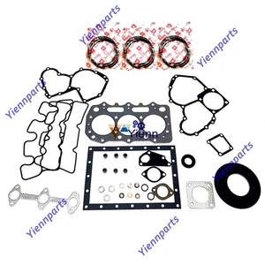 S753 Piston Ring Gasket Kit For Shibaura Engine New Holland 1220 1310 Tractors - Picture 1 of 3