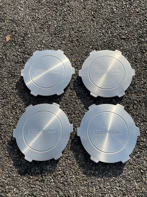 Factory original 2004 to 2007 GMC Yukon Sierra 1500 center caps hubcaps 9594521 Foto 1 de 4