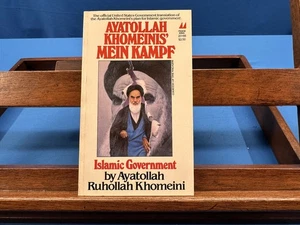 Islamic Government- Ayatollah Ruhollah Komeini, 1979, 1st Manor Printing - Foto 1 di 6