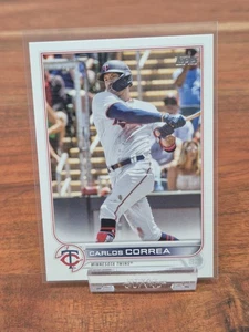 2022 Topps Series 2 Carlos Correa Minnesota Twins #405 SP Image Variation - Bild 1 von 2
