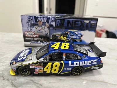 Jimmie Johnson 2007 Lowe’s Richmond Raced Win Version COT Nascar 1/24 Diecast  - Image 1 of 4