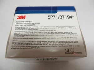 3M Respirator Cartridges Particulate Filter P95 10 Per Box  5P71 /07194 Sealed - Picture 1 of 2