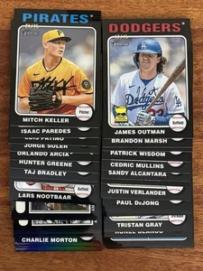 2024 Topps Heritage High Number Chrome Black Refractor lot (45) all different - Picture 1 of 1