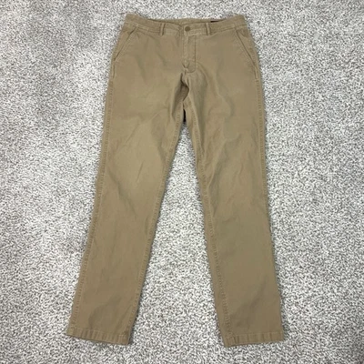 Bonobos Pants Mens 34x36 Khaki Tan Chino Athletic Fit Stretch Organic Cotton - Image 1 of 4