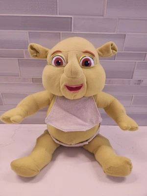 Muñeco de peluche DreamWorks Shrek The Third Baby Ogre Fergus 11" 2006 Nanco Foto 1 de 4