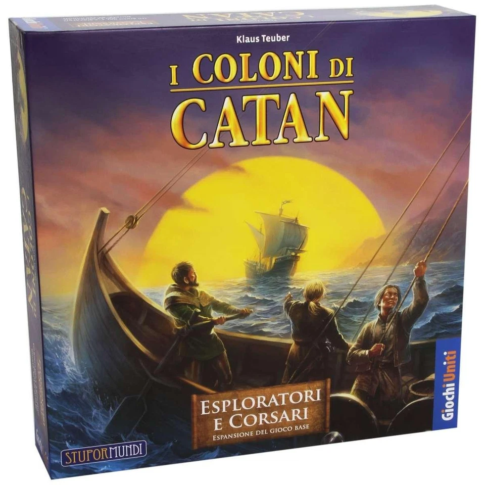 Les Colons de Catane: Explorateurs Et Corsaire - Expansion Jeu de Table Italiano - Photo 1/1