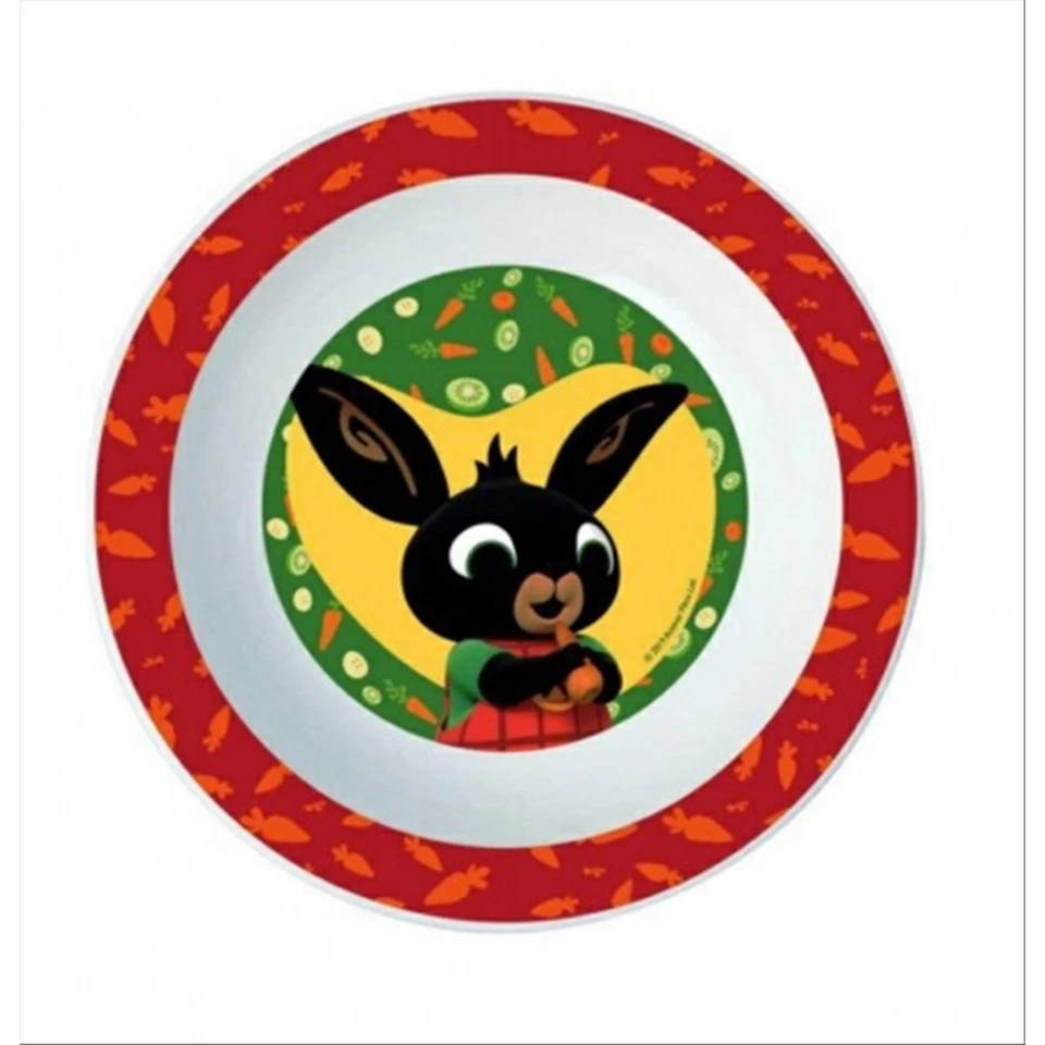 PIATTO FONDO BING BUNNY CONIGLIETTO IN PLASTICA DIAMETRO CM. 20 - ST1007 - Immagine 1 di 1