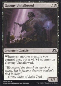 GAVONY UNHEILIGT 089/205 ELDRITCH MOON MTG MAGIC NM - Bild 1 von 1