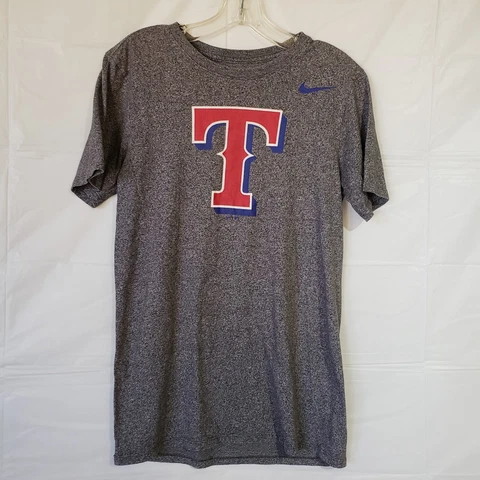 Men's The Nike Tee MLB Texas Rangers Baseball Graphic T-Shirt Size Small Cover