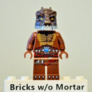 New Genuine LEGO Crug Crocodile Minifig Legends of Chima 70002 70014 - Picture 1 of 4