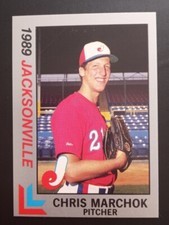1989 Jacksonville Expos Platinum Chris Marchok #4