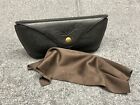 Persol Black Authentic Leather Eyewear Eyeglasses Sunglasses Case Only