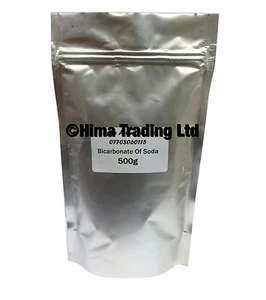 500g BICARBONATE OF SODA FOOD GRADE - ALUMINIUM & GLUTEN FREE - Picture 1 of 2