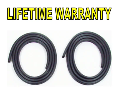 1973-1986 Chevy C10 GMC Truck Door Seals Weatherstrip Pair Driver/Passenger - Image 1 of 4