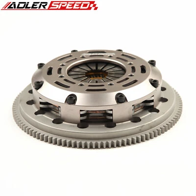 Sprung Clutch Twin Disc & Flywheel For SR20DET SILVIA 240SX 200SX S13 S14 Medium - Image 1 of 4