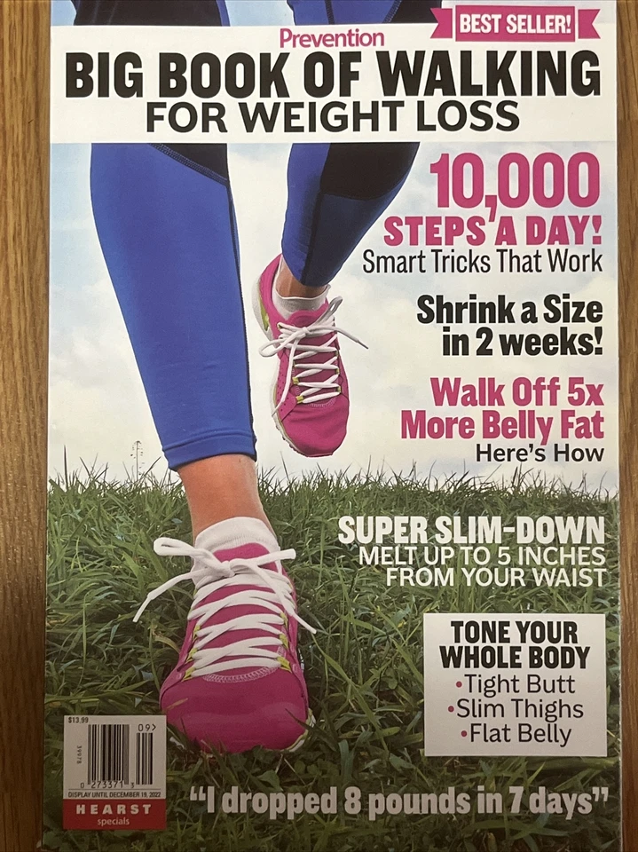 Prevention BIG BOOK OF WALKING FOR WEIGHT LOSS Magazine - 10,000 Steps A Day Foto 1 de 1