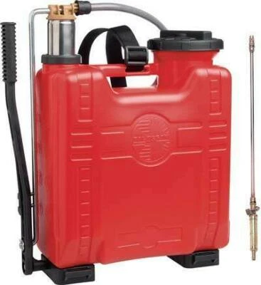 POMPA IRRORATRICE DAL DEGAN 16 LT A SPALLA POMPANTE E LANCIA IN OTTONE E INOX