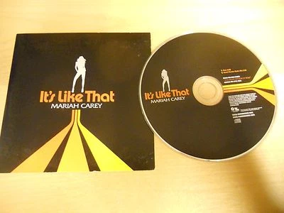 MARIAH CAREY ITS LIKE THAT 2 TRACKS DUTCH CD SINGLE 2005 MINI LP STYLE COVER OOP - Image 1 of 3