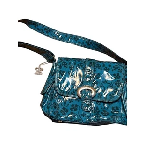 Kalencom Coated Diaper Bag Easy Clean Flap Magnetic Clasp Footed NWT - Picture 1 of 6