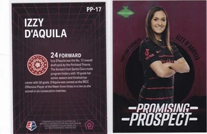 2023 NWSL Parkside Volume 1 Izzy D'Aquila Purple Promising Prospects #PP-17 - Picture 1 of 1
