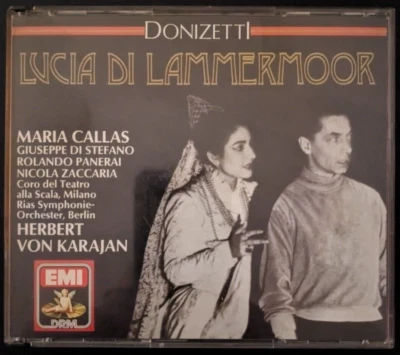 Donizetti LUCIA DI LAMMERMOOR Karajan/Maria Callas Di Stefano Berlin 1955 CD EMI - Bild 1 von 2