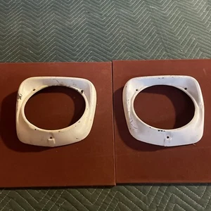1961 1962 1963 1964 1965 1966 Ford Truck Metal painted Headlight bezels Pair - Picture 1 of 4