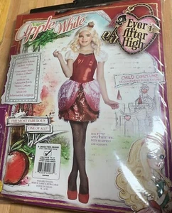 Apple White Costume Dress Set Ages 10-12 Ever After High The Most Fabulous One - Picture 1 of 6