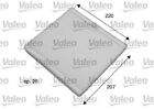 VALEO 698769 Filter, interior air for VOLVO