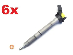 6x INYECTOR INYECTOR AUDI 3.0 TDI 059130277CC 0445116040 BOSCH REPARACIÓN - Imagen 1 de 3
