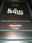 The Beatles Channel Sirius/XM Rare Original Promo Poster Ad Framed!