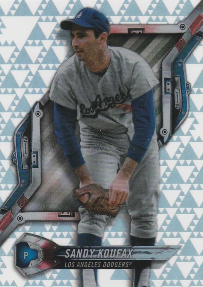 2018 Topps High Tek 3 Triangles #HT-SK Sandy Koufax Los Angeles Dodgers Foto 1 de 1