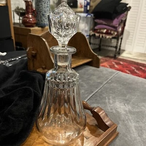 1975-79 Baccarat Piccadilly Crystal Cut Glass Decanter With A Much Older Stopper - Picture 1 of 9