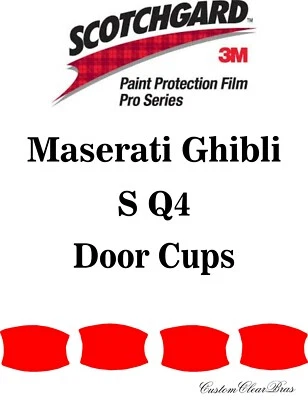 Proteção de pintura 3M Scotchgard Pro Series 18 2019 2020 2021 Maserati Ghibli S Q4 - Imagem 1 de 3
