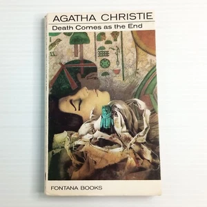 Agatha Christie Death Comes as the End Vintage Fontana Paperback 1970 - Picture 1 of 9