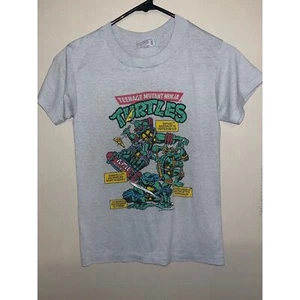 Vintage Teenage Mutant Ninja Turtles 1989 shirt large youth - Picture 1 of 4