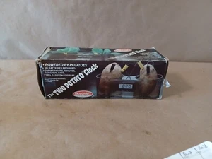 1984 The Two Potato Clock. Complete And Works With Original Box!! - Picture 1 of 4