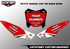 For Honda Crf110 13-18 3 Numbers Backgrounds Graphics Decals Stickers Crf 110